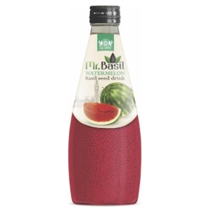 Mr Basil Watermelon Drink 290ml X 12