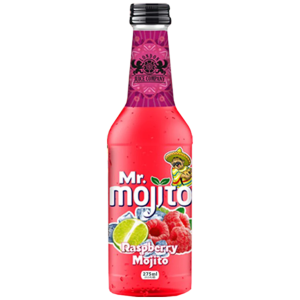 Mr Mojito Raspberry Non Alcoholic Drink 275ml X 24
