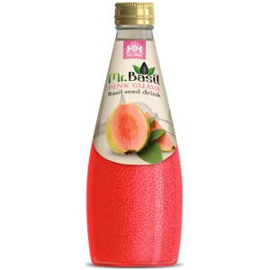 Mr Basil Pink Guava Drink 290ml X 12